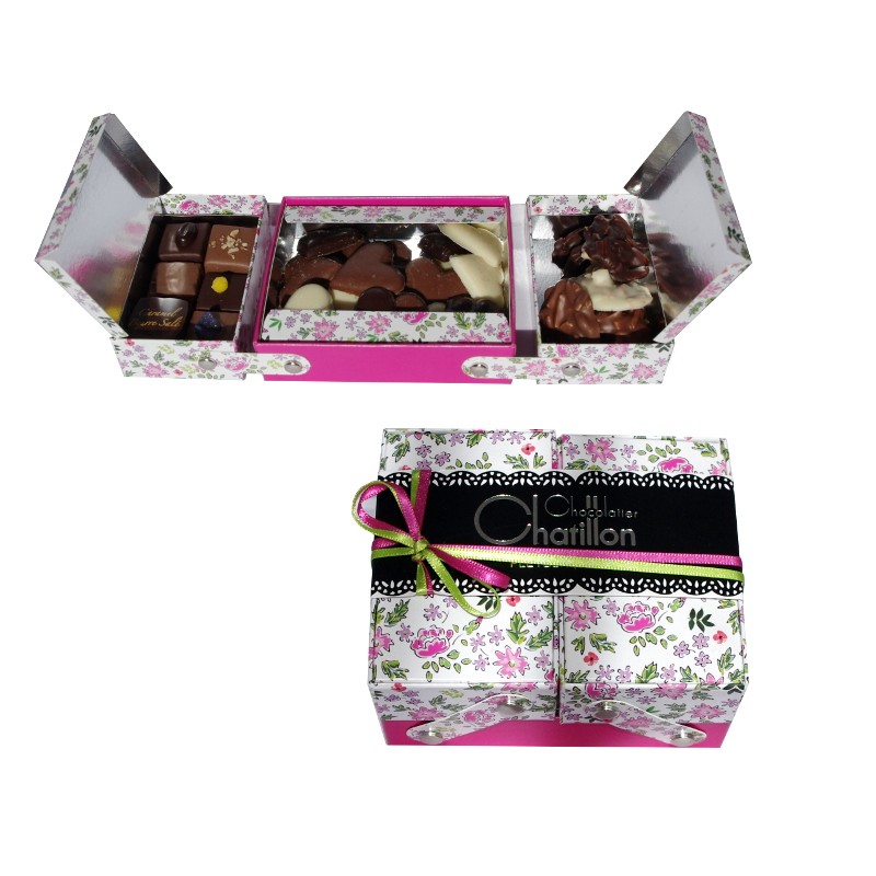 Boîte couture chocolats Michel Chatillon