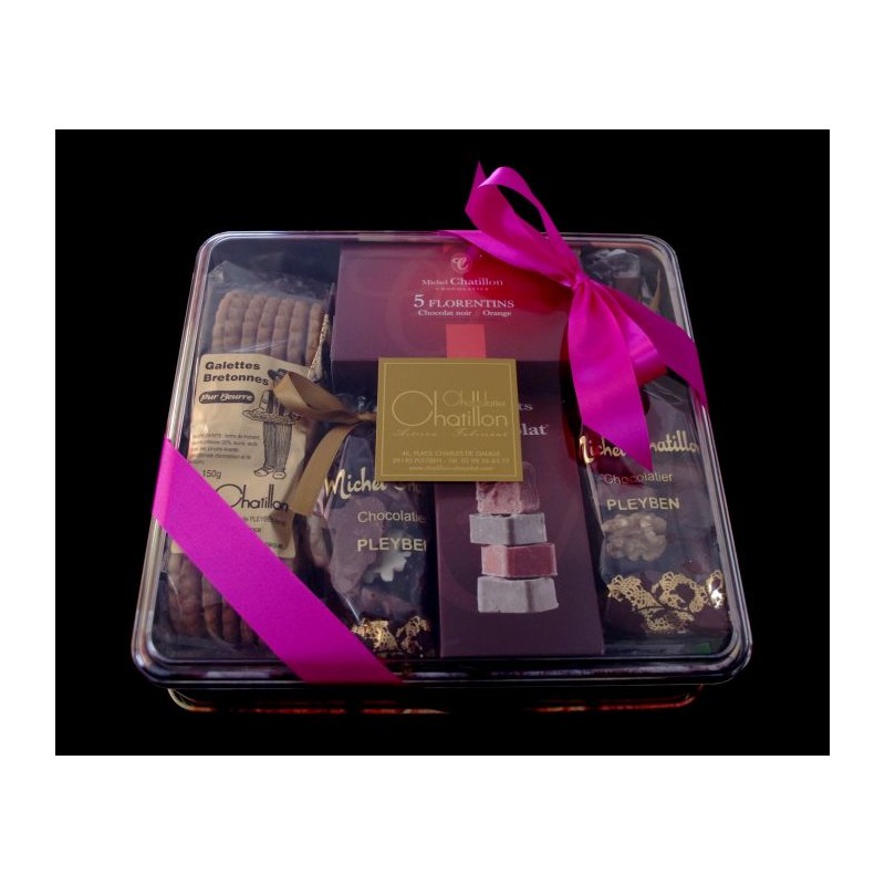 Assortiment boite en fer COFFRETS CADEAUX