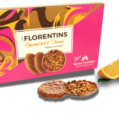 Florentins chocolat lait et orange 100g