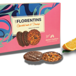 Florentins chocolat noir et orange 100g