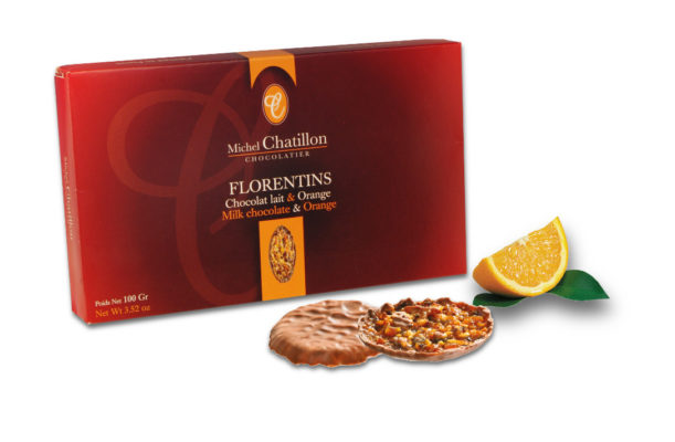 Florentins chocolat lait et orange