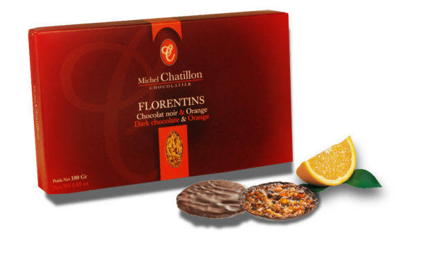 Florentins chocolat noir et orange