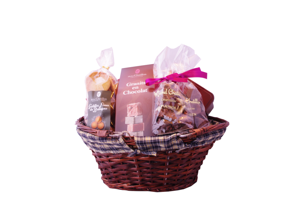 Panier garni, panier cadeau gourmand