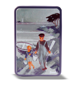 Boîte métal Pêcheur