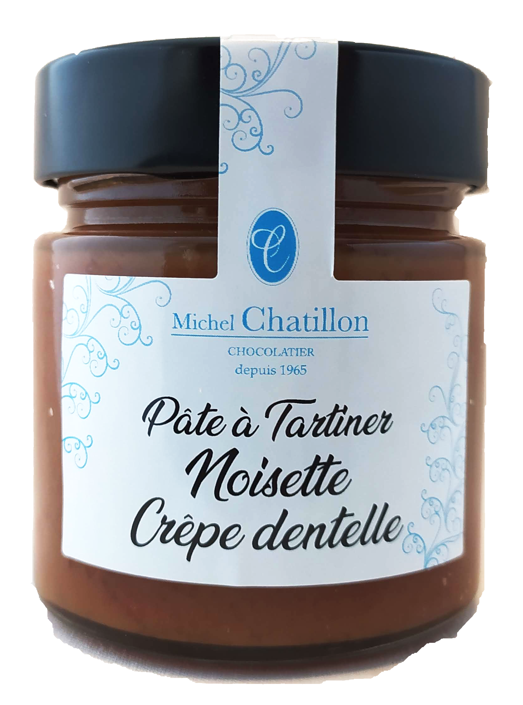 Pâte à tartiner Noisette Crêpe Dentelle - Chocolaterie Chatillon Pleyben