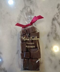 CUBE GUIMAUVE VANILLE ENROBE CHOCOLAT NOIR
